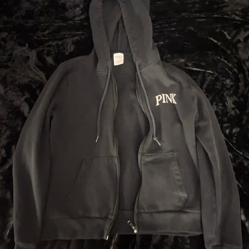 PINK Black Hoodie